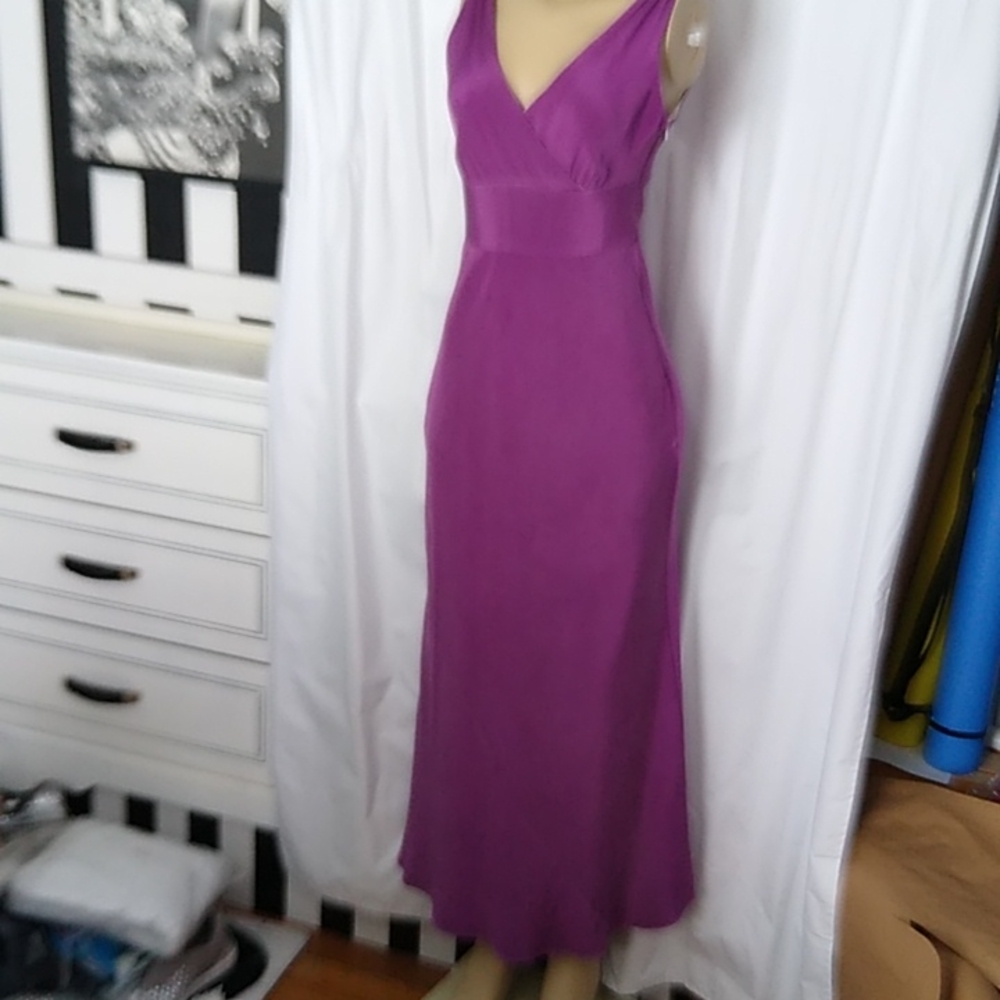 J. Crew hand-dyed washed silk bias-cut dress - one of a kind!